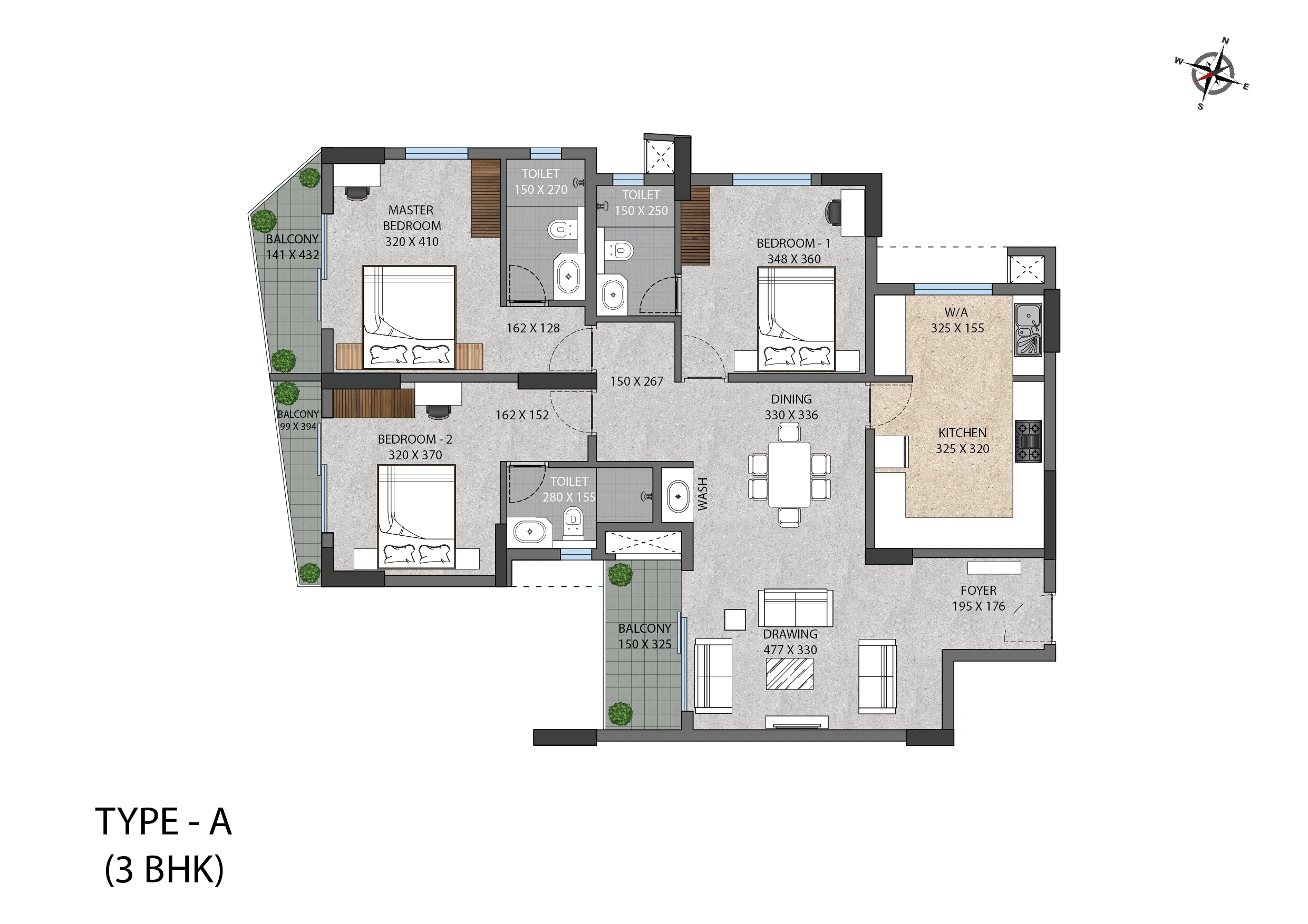 Unit A Plan